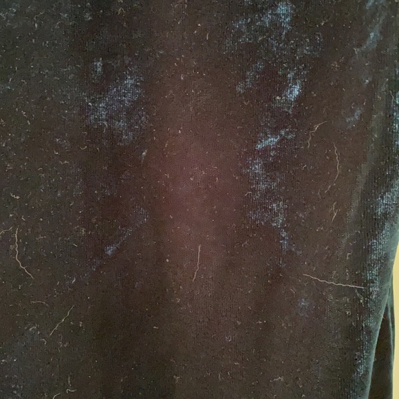 2/$20 Dark blue velvet top - Picture 2 of 2